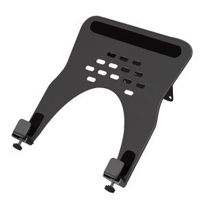veryfor monitor arm laptop tray holder, adjustable laptop stand attachment